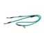 Shires Digby and Fox Rolled Leather Training Lead - Teal
